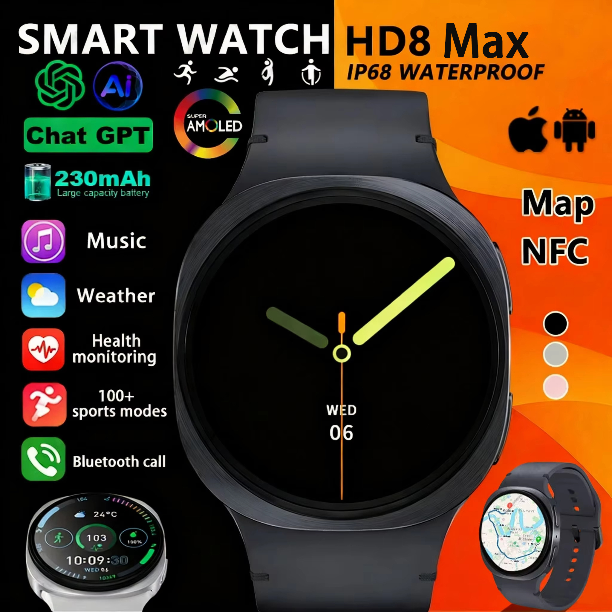 Smartwatch Nexus - 2026 New Ultra classic 8 Mini