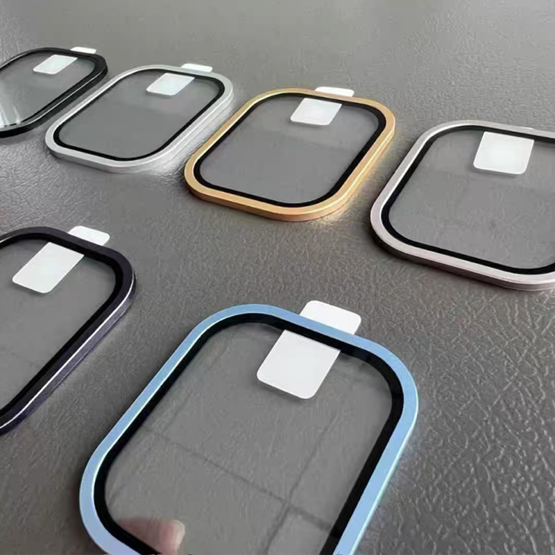Watch Case Bumper - 2PCS Tempered Glass for Apple Watch