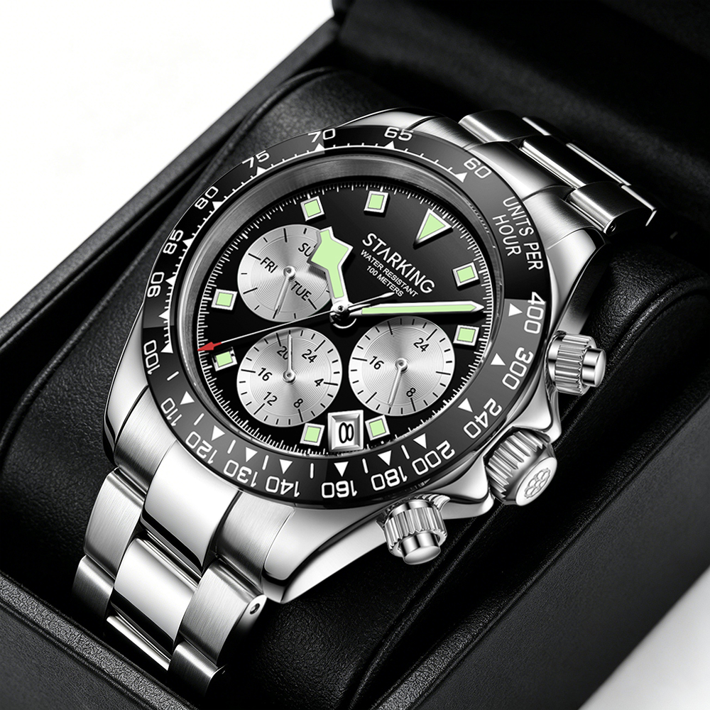 Smartwatch Nexus - STARKING Luxury Men's Diving Quartz Watch