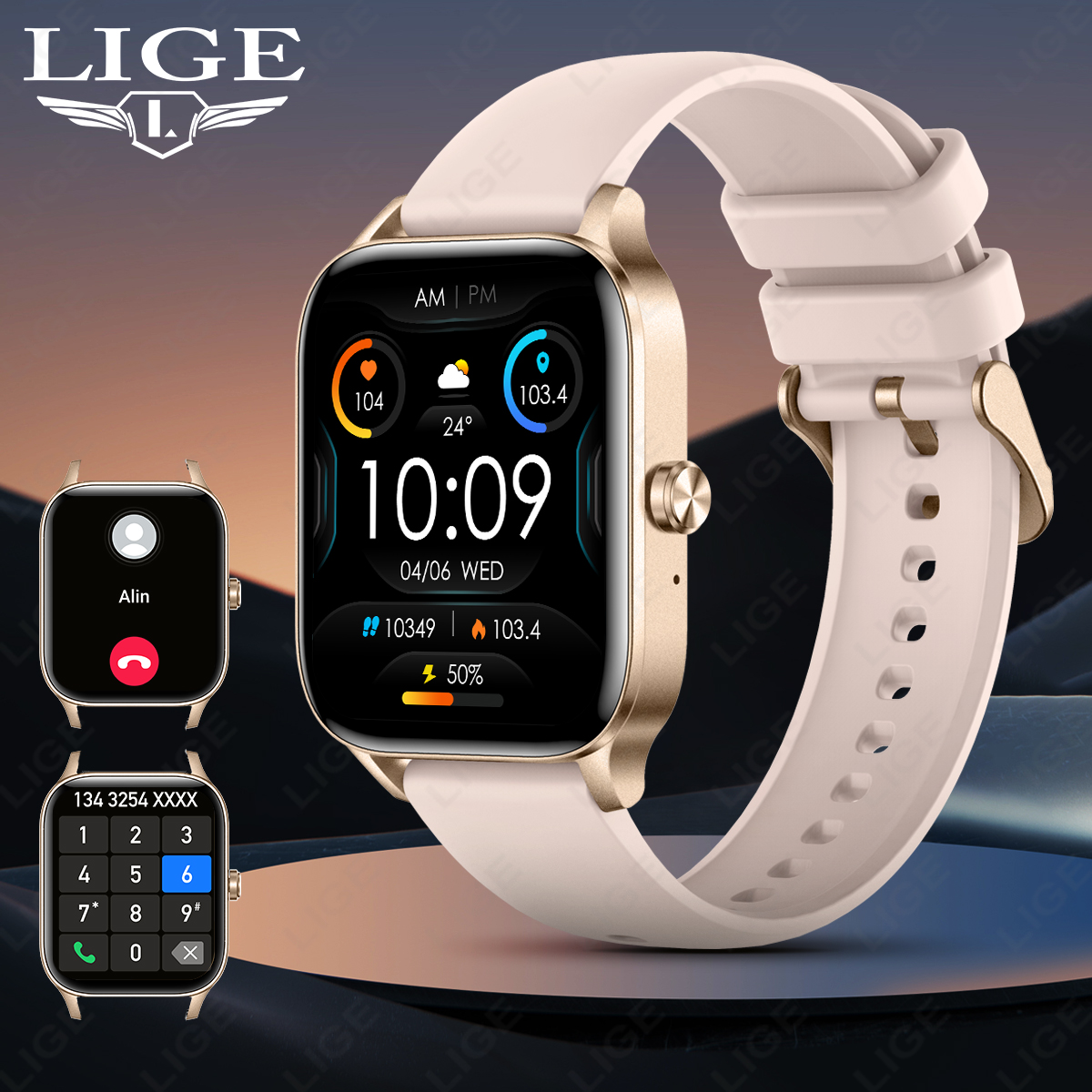 Smartwatch Instagram - LIGE Fashion Smart Watch Women 1.85”