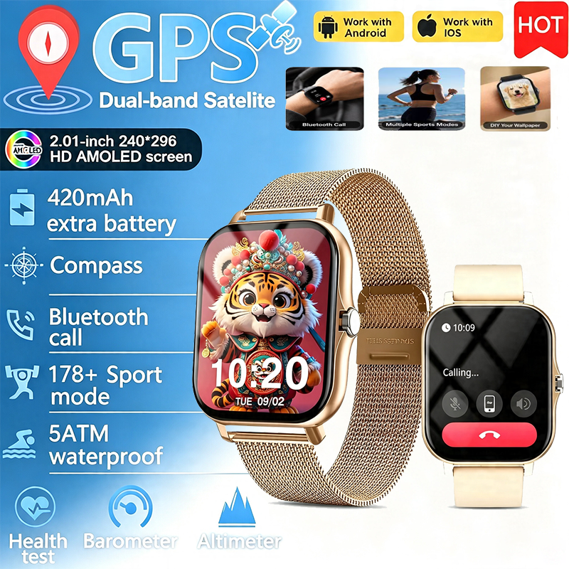 Android Smartwatch Accessories - 2026 new smart watch touch screen