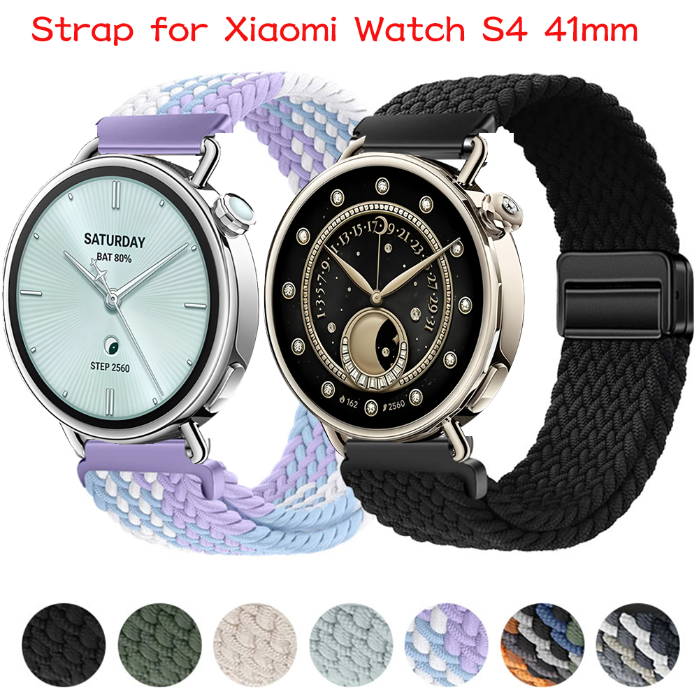 18mm Braided Magnetic Buckle S - Xiaomi Smartwatch S4 Accessories incelemesi ve fiyatı