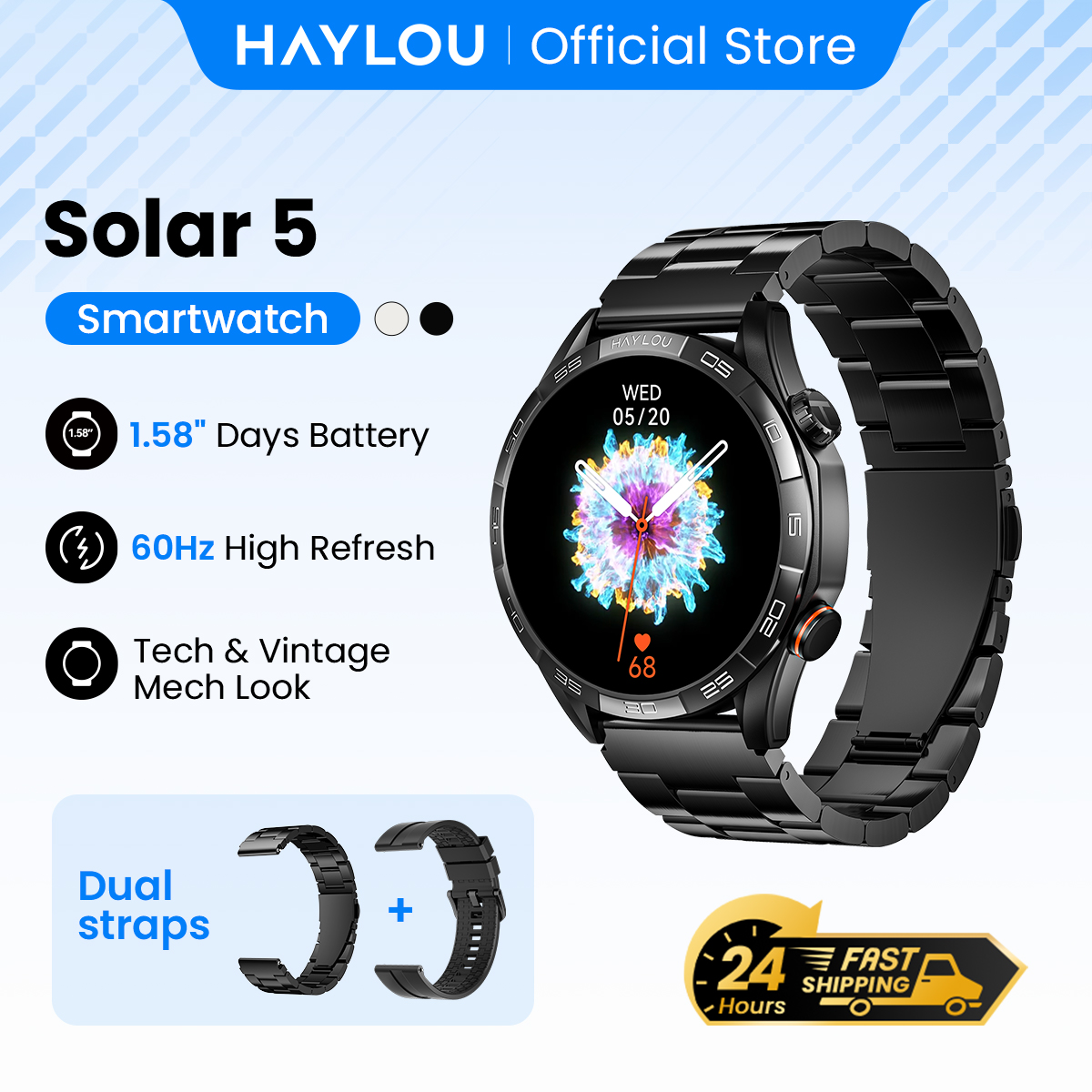 HAYLOU Solar 5 Voice Calling S - Smartwatch Instagram incelemesi ve fiyatı