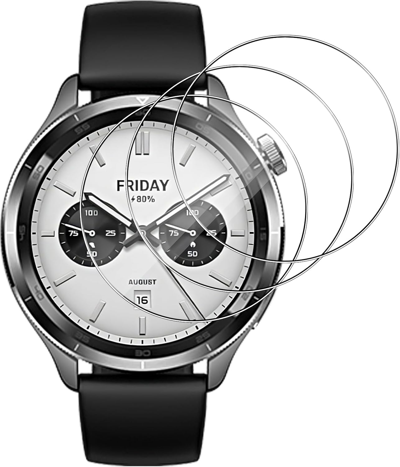 3PCS Tempered Glass Smartwatch - Xiaomi Smartwatch S4 Accessories incelemesi ve fiyatı