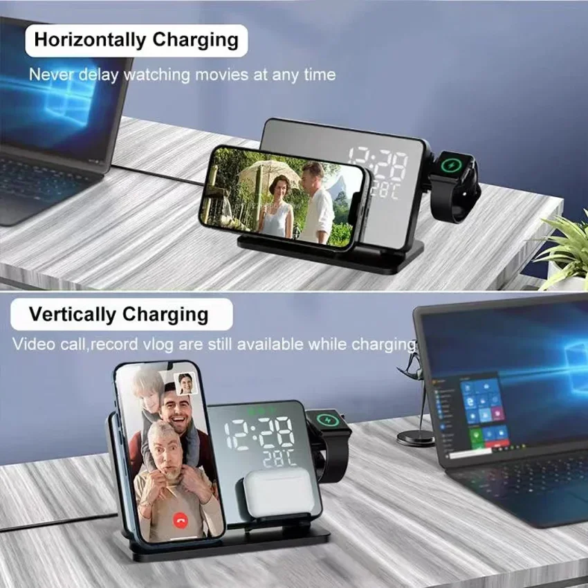 Wireless Charger Alarm Clock S - Wireless Charger Watch incelemesi ve fiyatı