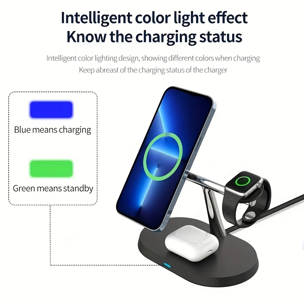 3 in 1 Magnetic Wireless Charg - Smartwatch Ac incelemesi ve fiyatı