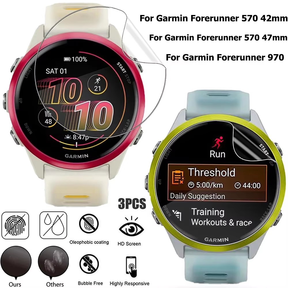 1-3Pcs Hydrogel Film For Garmi - Garmin Smartwatch Accessories incelemesi ve fiyatı