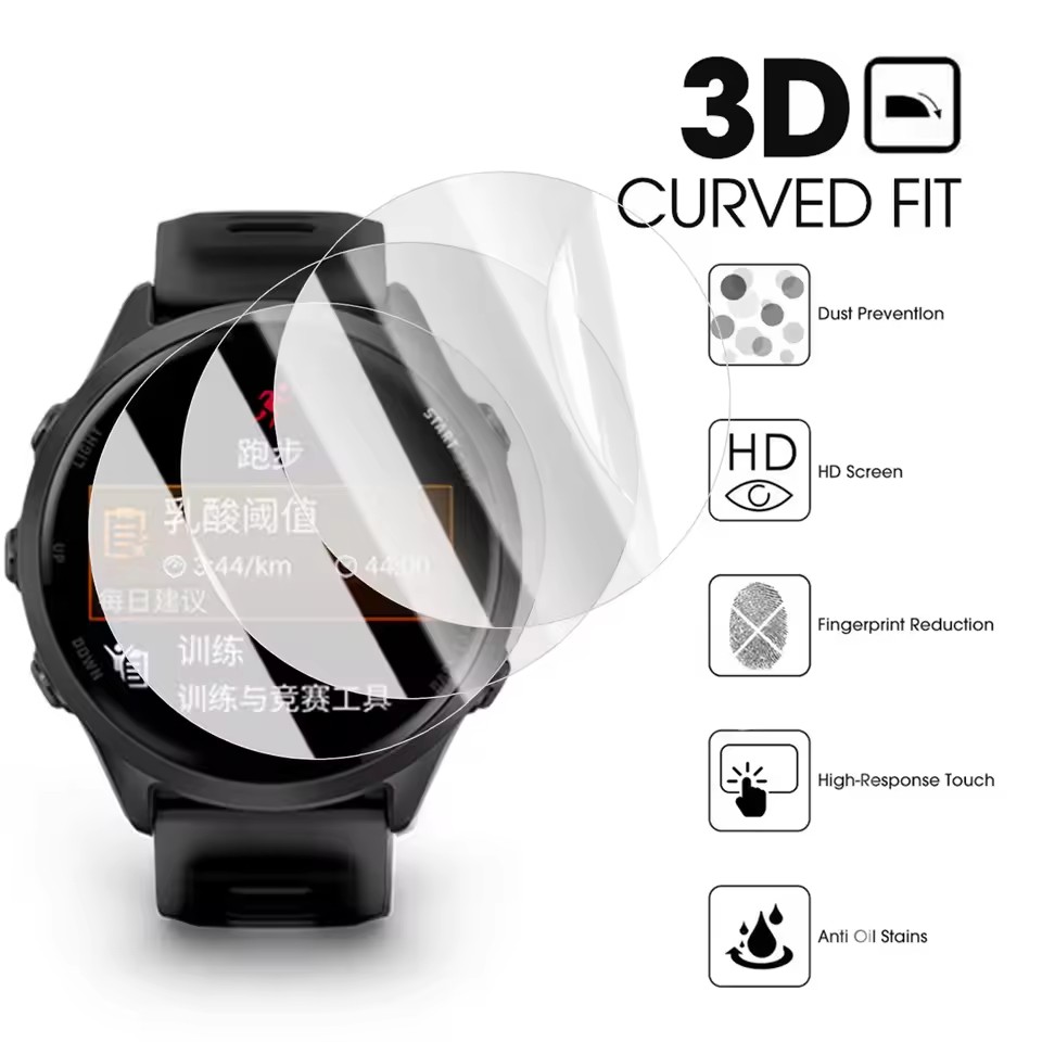 1-3Pcs Hydrogel Film For Garmi - Garmin Smartwatch Accessories incelemesi ve fiyatı