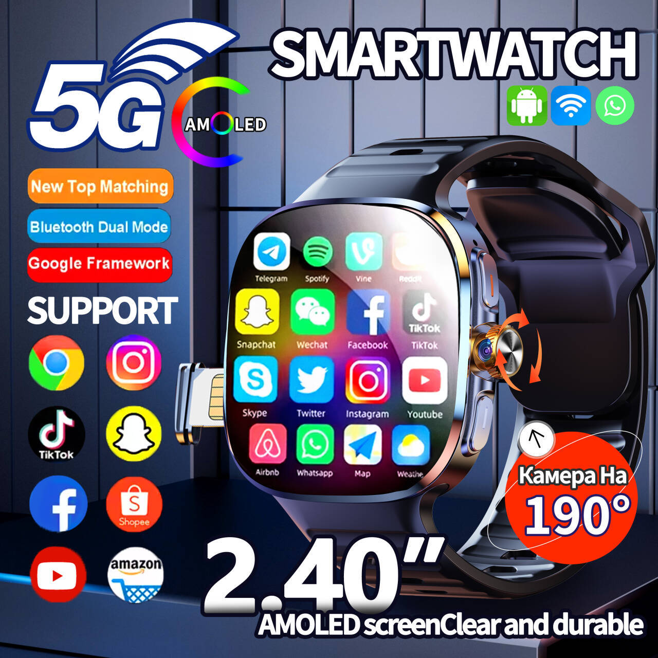 Original M99 Smart Watch Andro - Smartwatch Id incelemesi ve fiyatı