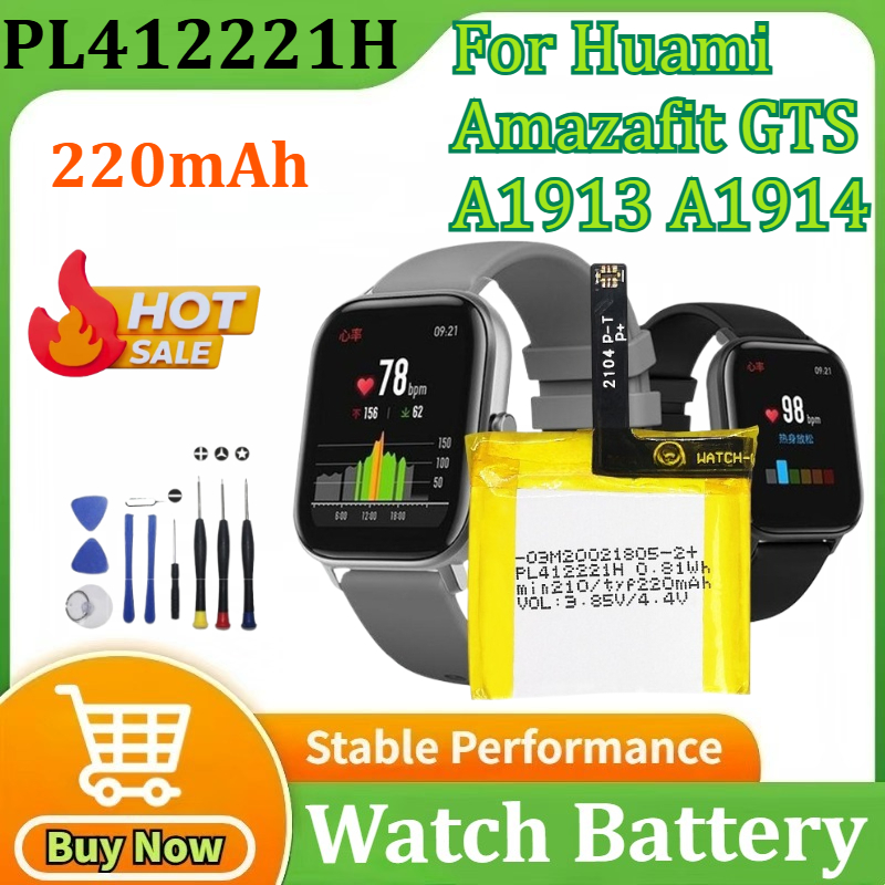 PL412221H Battery For Huami Am - Smartwatch A1914 incelemesi ve fiyatı
