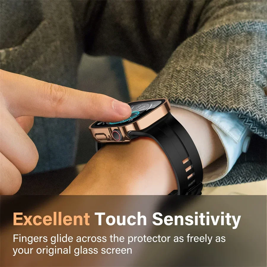 Glass+cover For Apple Watch ca - Garmin Smartwatch Accessories incelemesi ve fiyatı