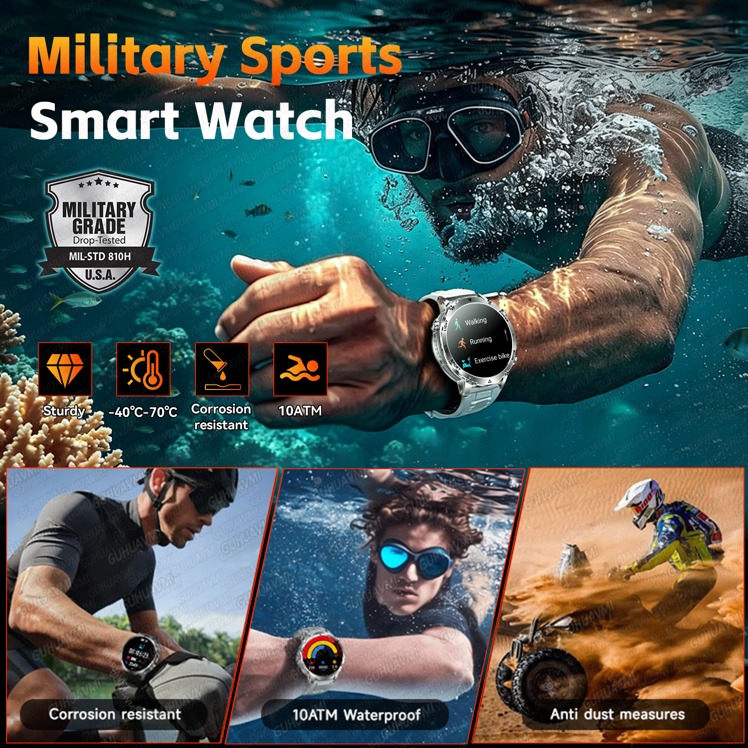 2026New Outdoor Military Shini - Smartwatch Nexus incelemesi ve fiyatı