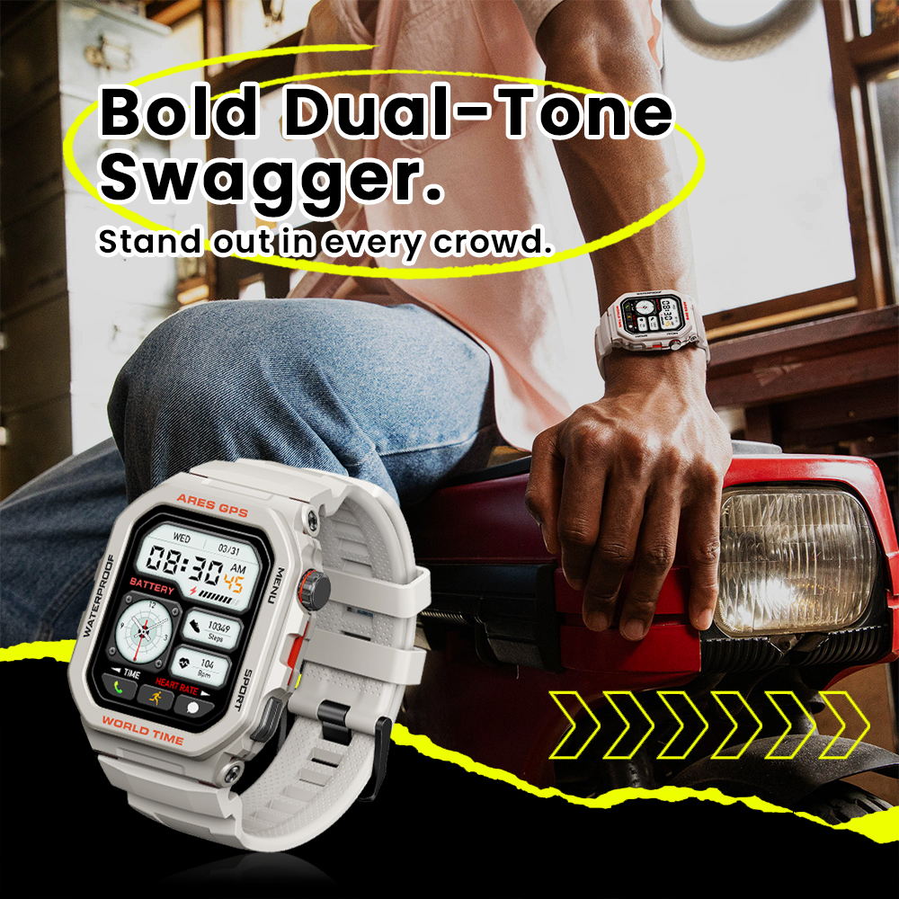 New Zeblaze Ares GPS Smart Wat - Smartwatch Instagram incelemesi ve fiyatı