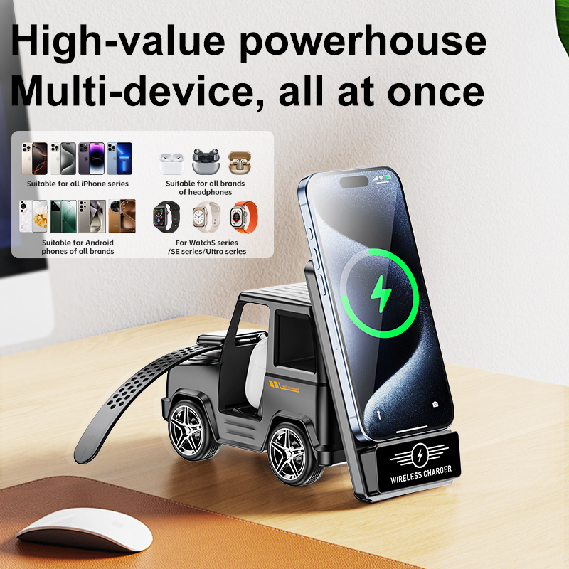 Multifunctional Wireless Charg - Smartwatch Ac incelemesi ve fiyatı