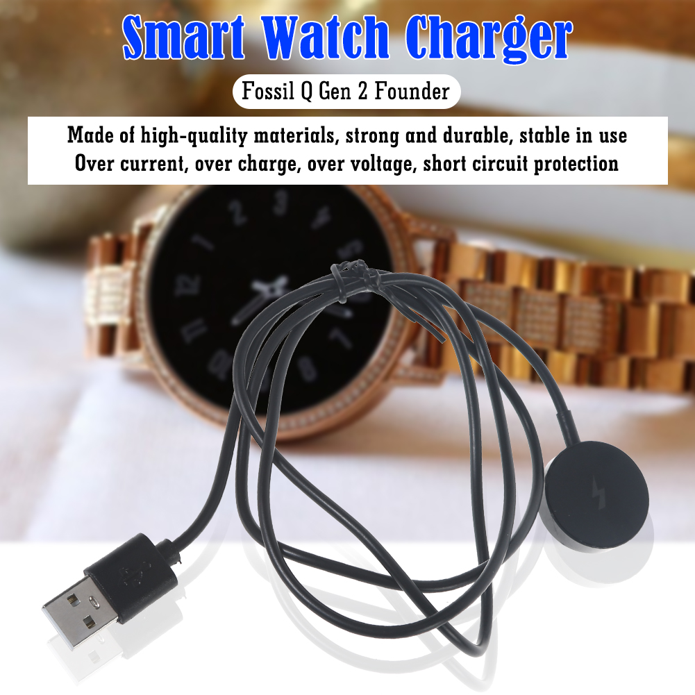 USB Smart Watch Magnetic Charg - Fossil Smartwatch Accessories incelemesi ve fiyatı
