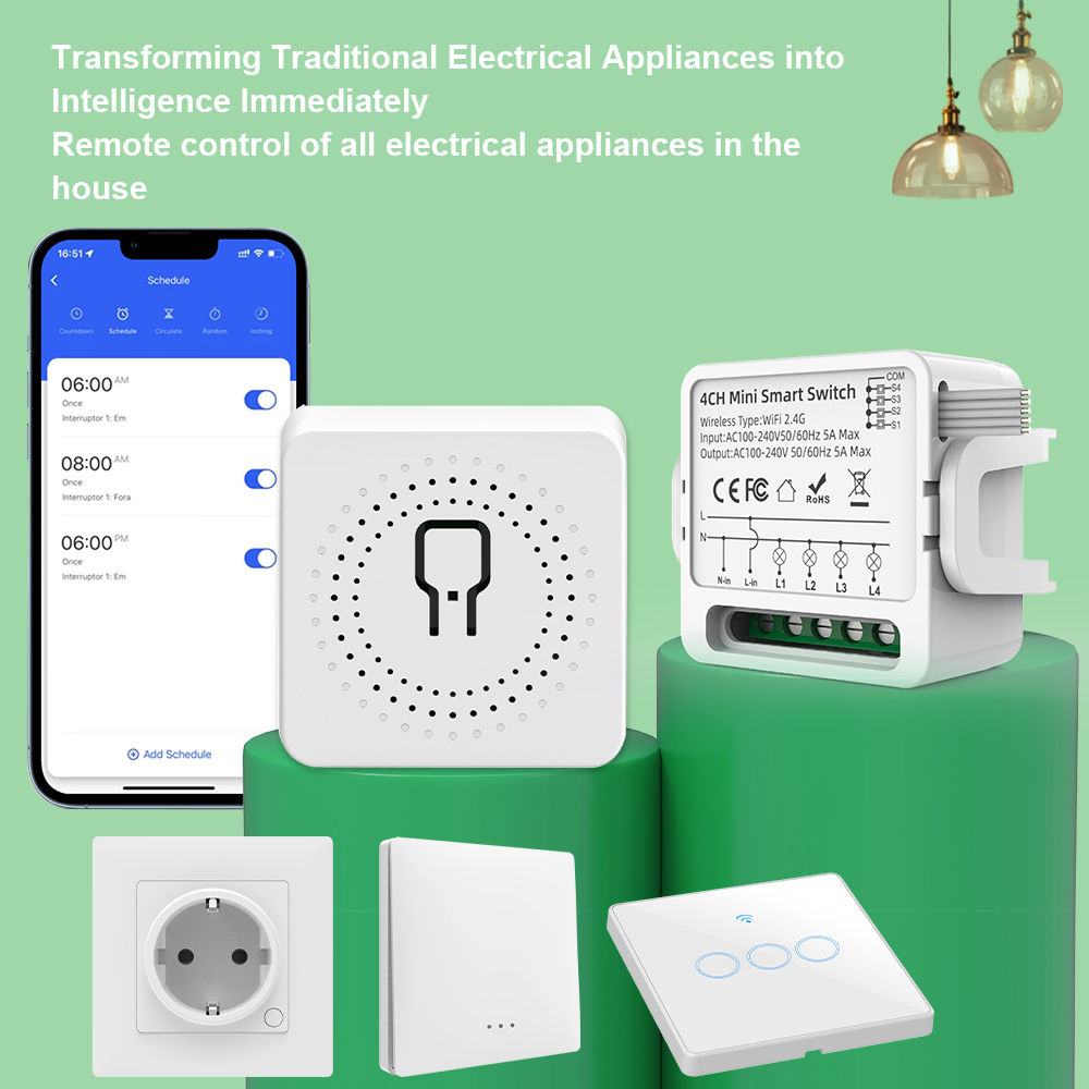 Tuya WiFi Smart Switch 1/2/3/4 - Smart Accessories incelemesi ve fiyatı