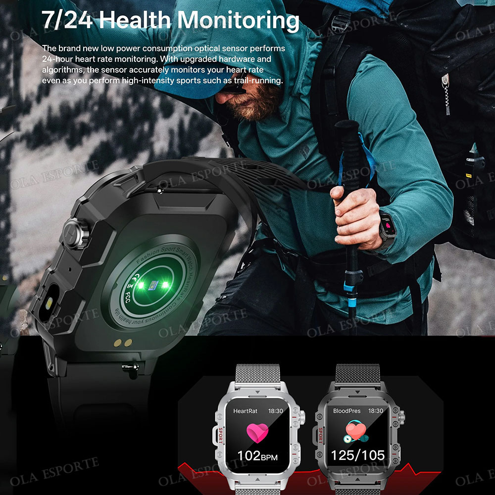 2026 Military Outdoor Smart Wa - Smartwatch X12 incelemesi ve fiyatı