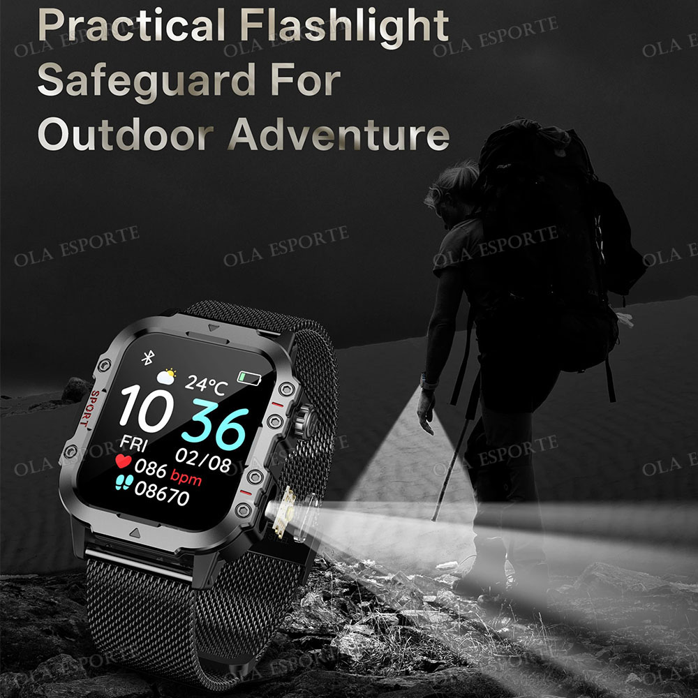 2026 Military Outdoor Smart Wa - Smartwatch X12 incelemesi ve fiyatı