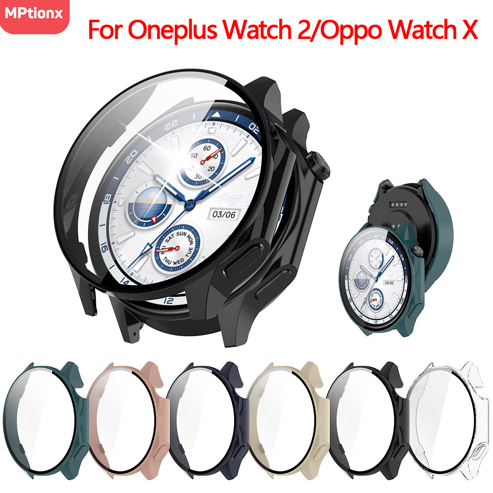PC Case+Glass for Oneplus Watc - Garmin Smartwatch Accessories incelemesi ve fiyatı