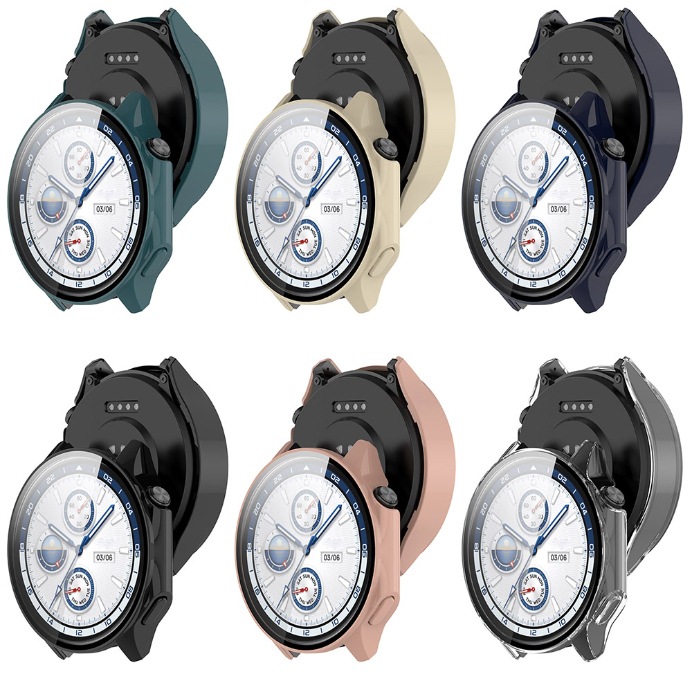 PC Case+Glass for Oneplus Watc - Garmin Smartwatch Accessories incelemesi ve fiyatı
