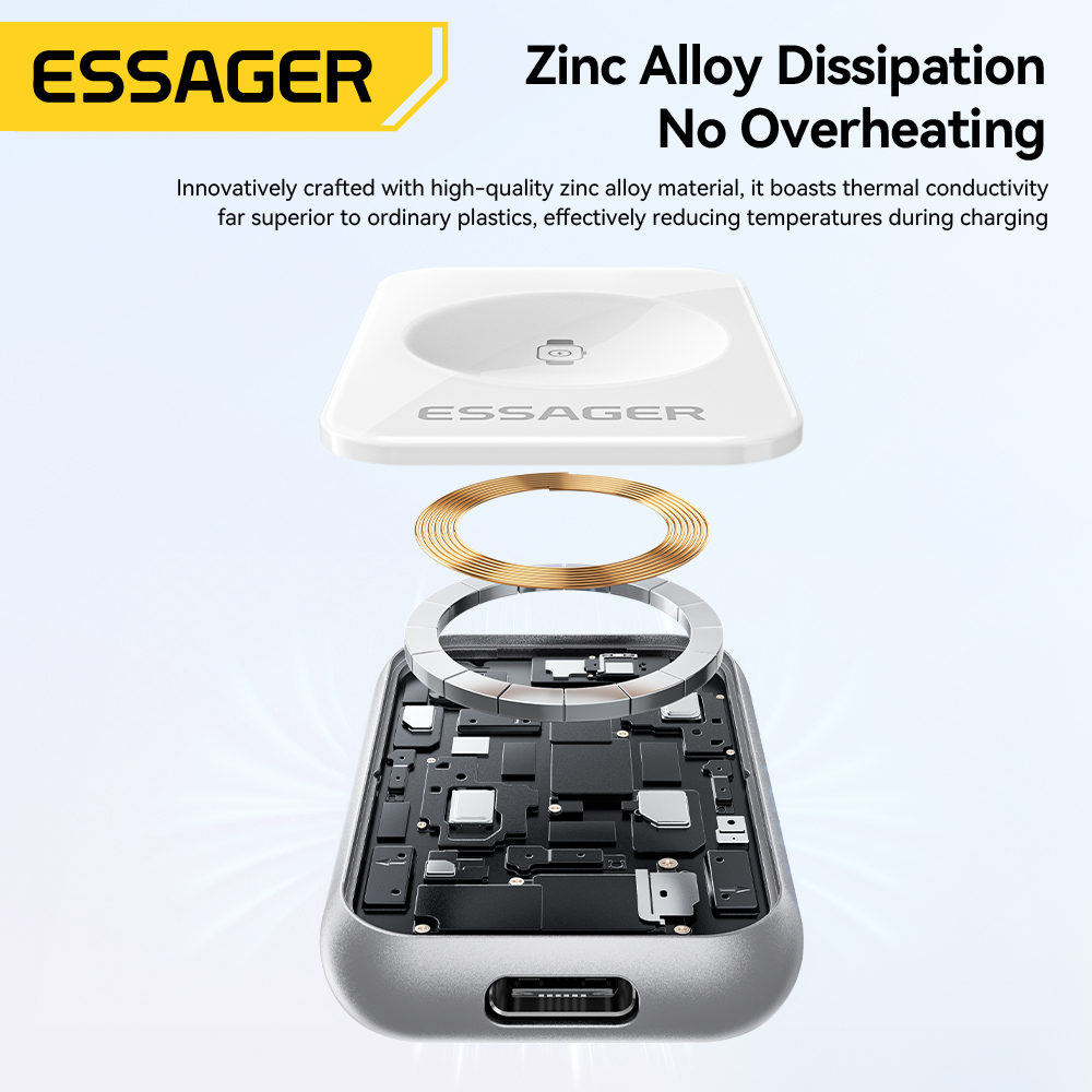 Essager 5W Magnetic Wireless C - Smartwatch Ac incelemesi ve fiyatı