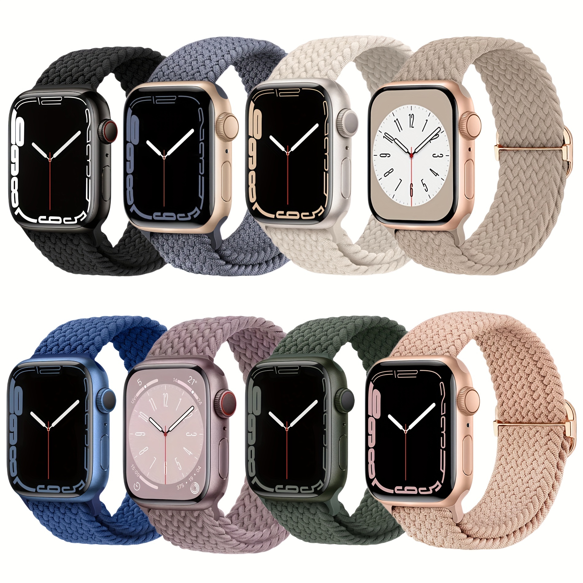 8 Pcs/pack Nylon Elastic Braid - Solo Loop Strap incelemesi ve fiyatı