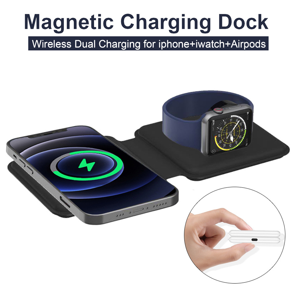 2IN1 Magnetic Wireless Charger - Smartwatch X12 incelemesi ve fiyatı