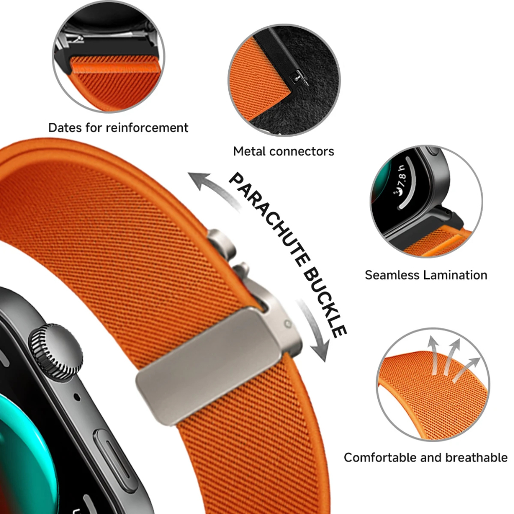 Parachute Buckle Nylon Band fo - Milanaise Mesh Band incelemesi ve fiyatı
