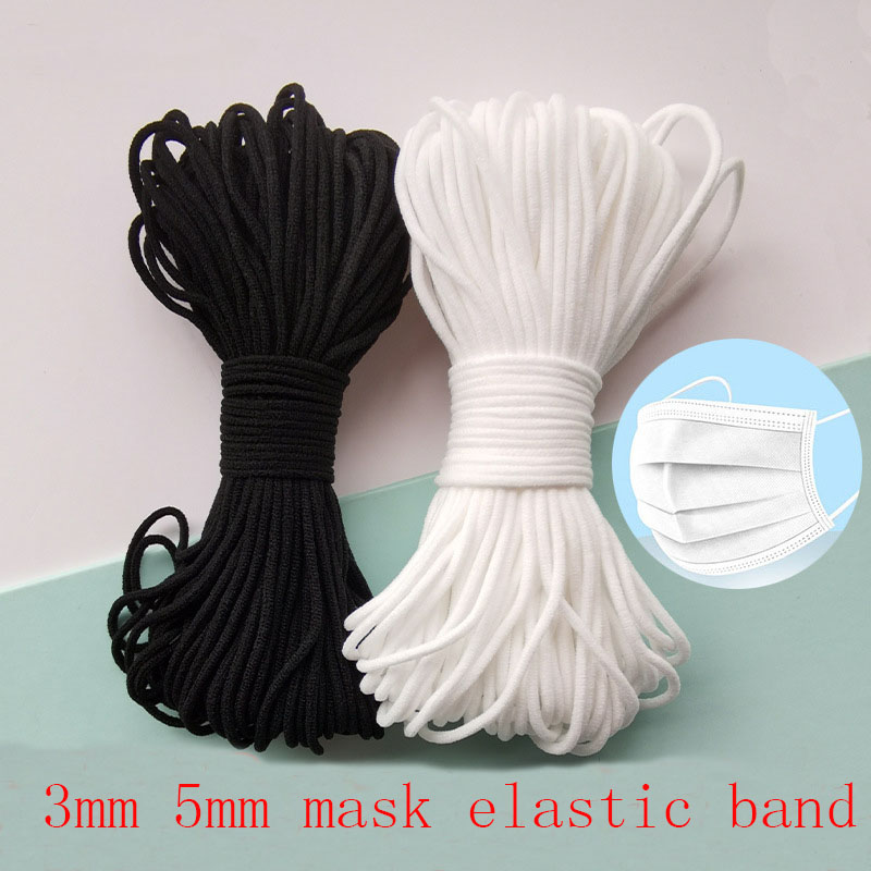 Mask Elastic Rope 3mm Round Wh - Milanaise Mesh Band incelemesi ve fiyatı