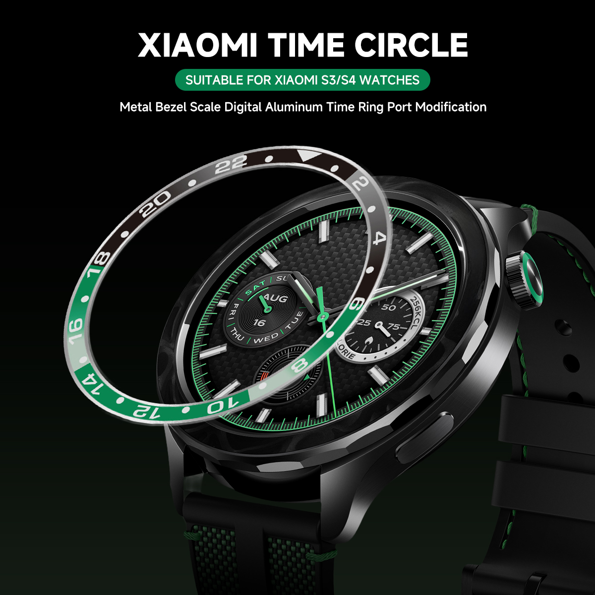 Steel Bezel Rings For Xiaomi W - Xiaomi Smartwatch S4 Accessories incelemesi ve fiyatı