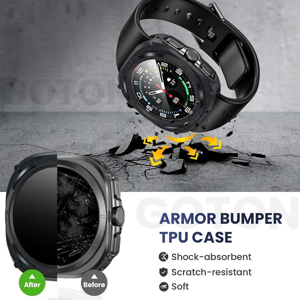 Glass+Cover for Samsung Galaxy - Watch Case Bumper incelemesi ve fiyatı