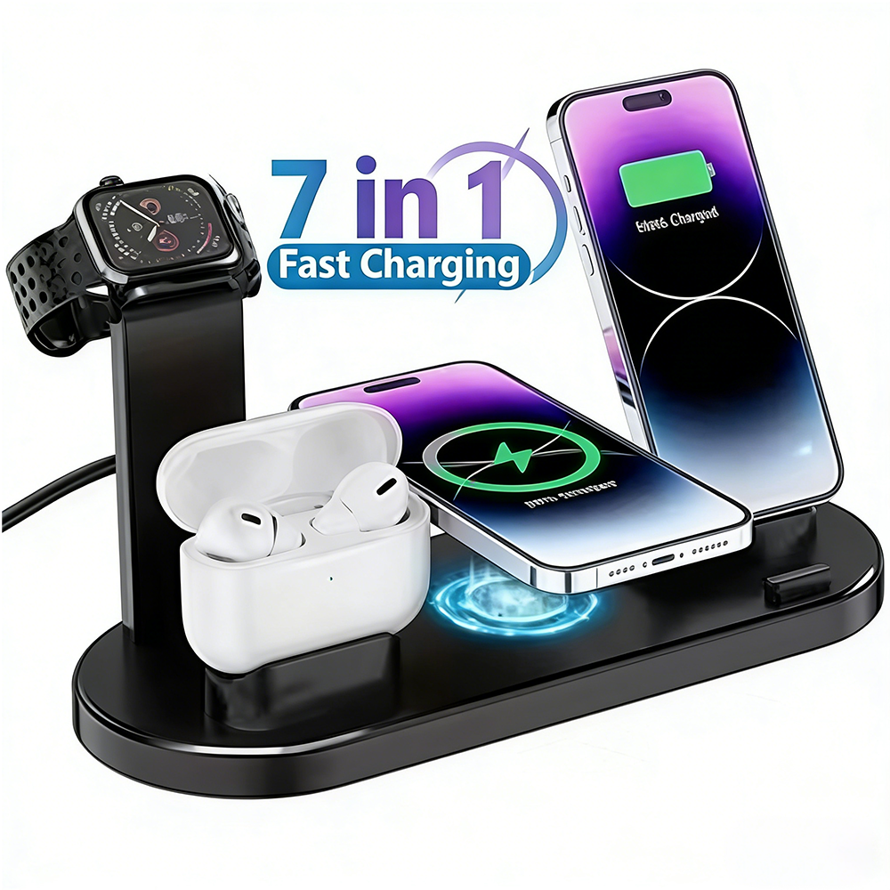 30W 7 in 1 Wireless Charger St - Smartwatch Ac incelemesi ve fiyatı