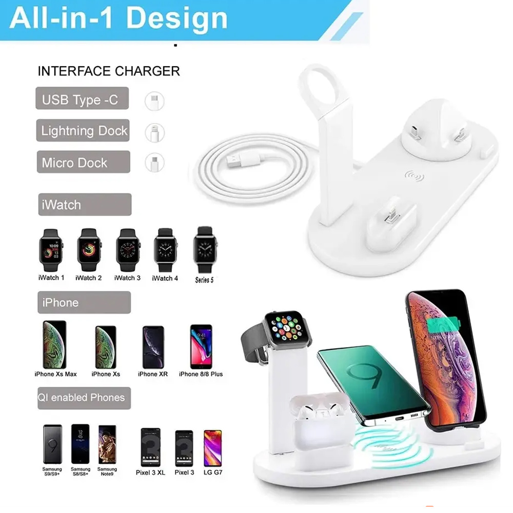 30W 7 in 1 Wireless Charger St - Smartwatch Ac incelemesi ve fiyatı