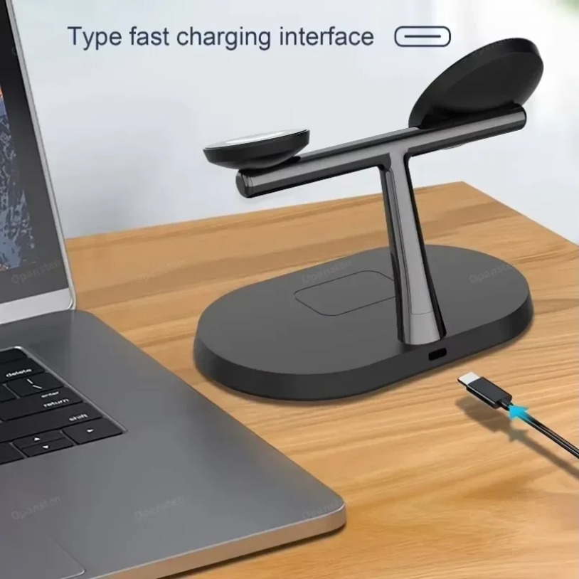 3-IN-1 Magnetic Wireless Charg - Wireless Charger Watch incelemesi ve fiyatı