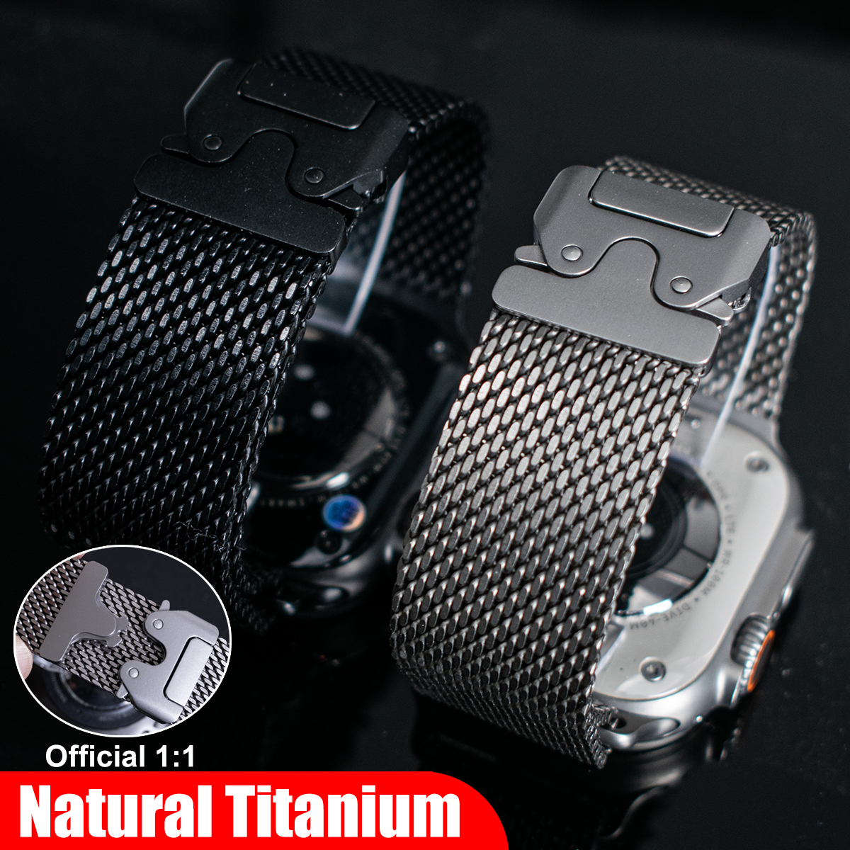 VWAR Titanium Milanese loop fo - Milanaise Mesh Band incelemesi ve fiyatı