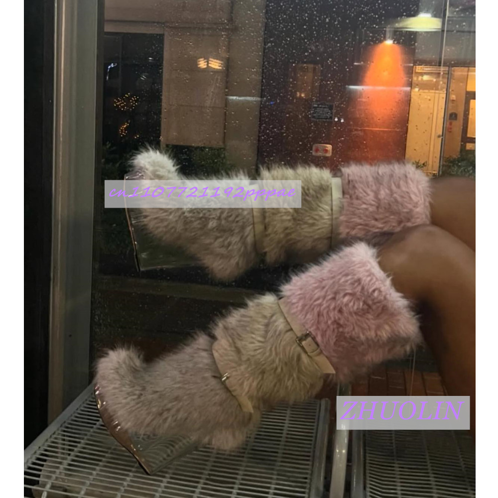 Winter Gradient Furry Transpar - Leather Classic Strap incelemesi ve fiyatı
