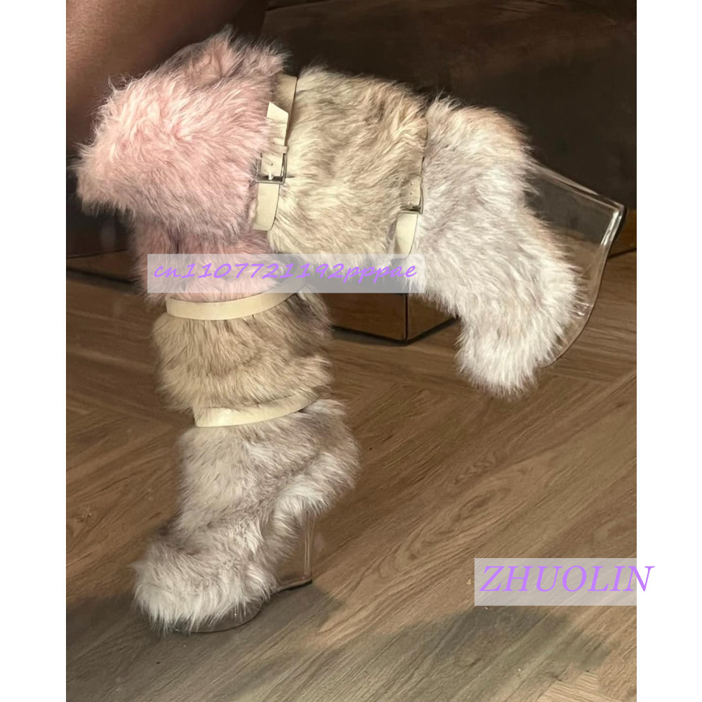 Winter Gradient Furry Transpar - Leather Classic Strap incelemesi ve fiyatı