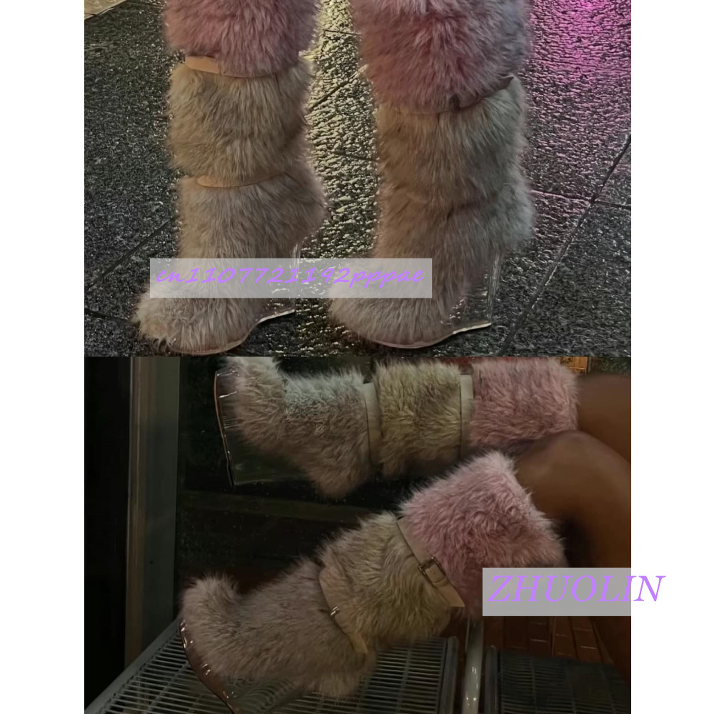 Winter Gradient Furry Transpar - Leather Classic Strap incelemesi ve fiyatı
