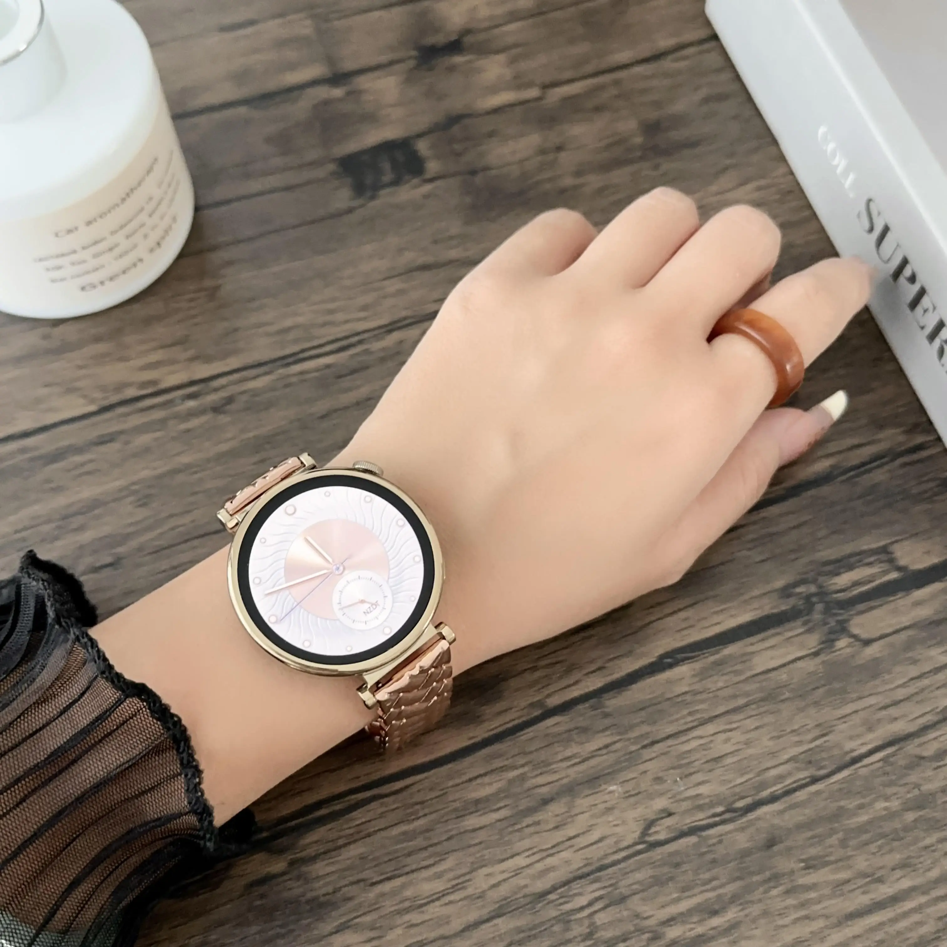 1pc 18mm V-shaped Stainless St - Fossil Smartwatch Accessories incelemesi ve fiyatı