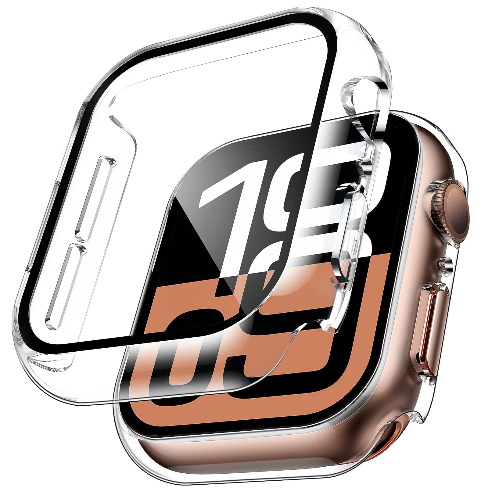 2pcs Tempered Glass Case For A - Watch Case Bumper incelemesi ve fiyatı