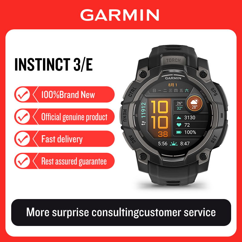 Garmin Instinct3/E Solar Power - Smartwatch X18 incelemesi ve fiyatı