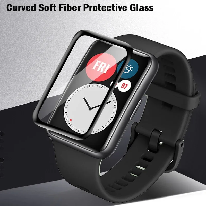 Soft Glass For Huawei Watch Fi - Smartwatch Watch Accessories incelemesi ve fiyatı