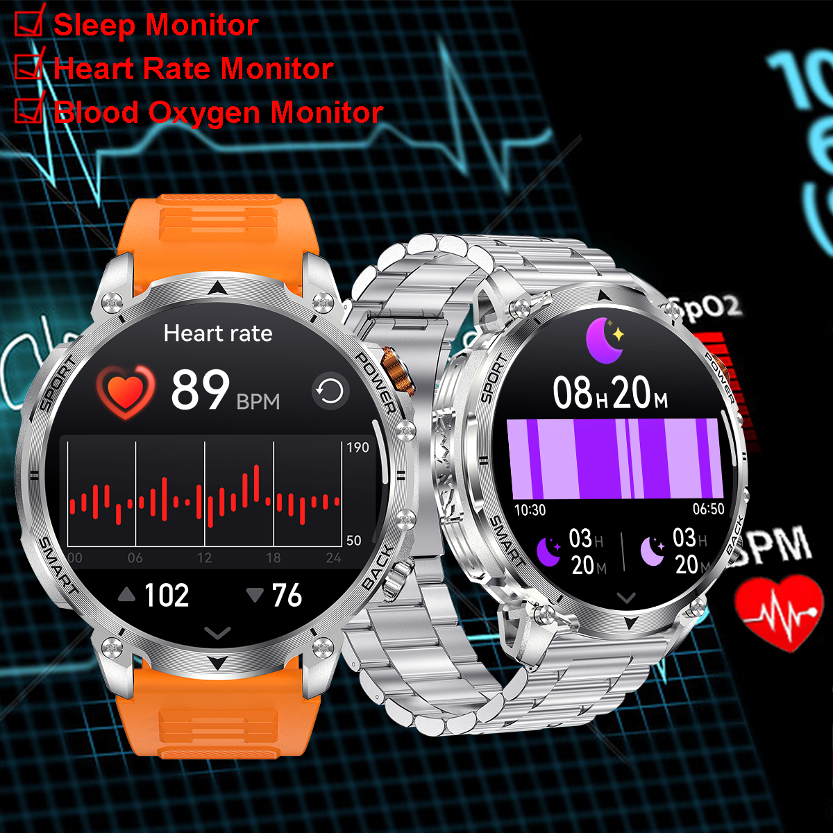 New Military Men's Outdoor Spo - Android Smartwatch Accessories incelemesi ve fiyatı