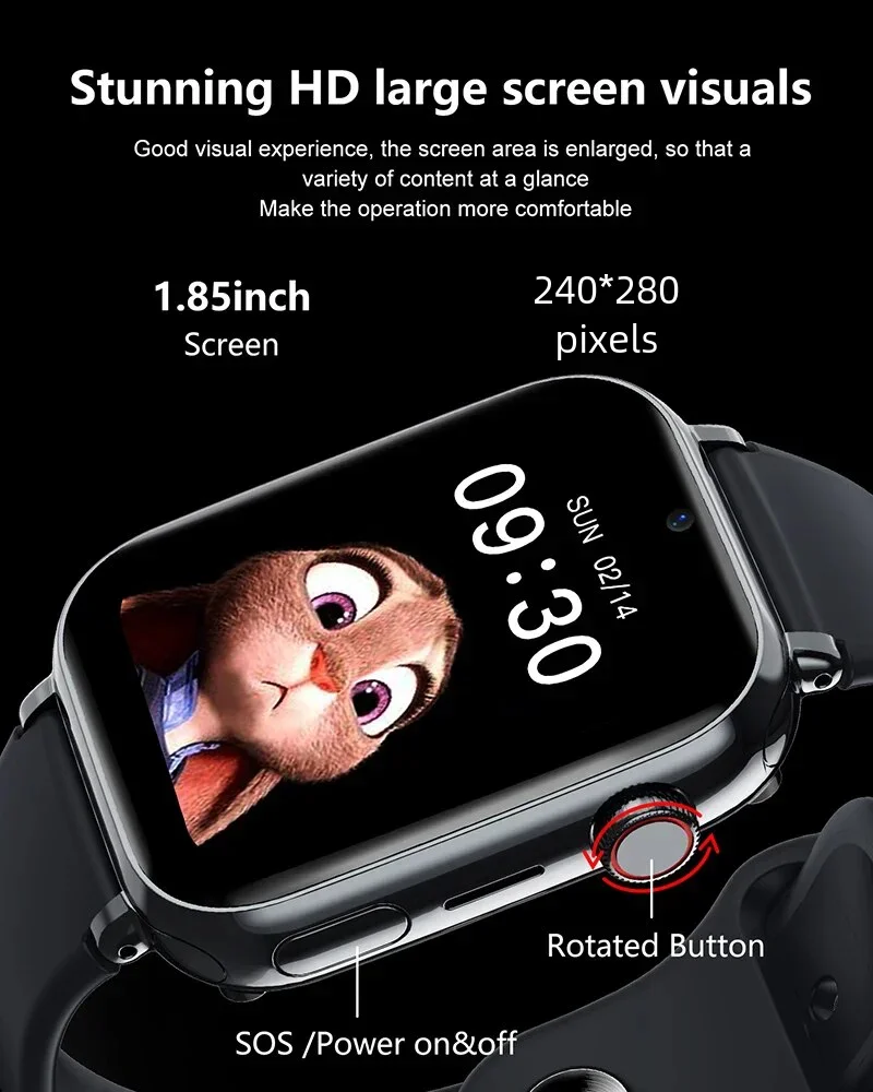 4G Smart Watch Kids LBS Locati - Smartwatch Id incelemesi ve fiyatı