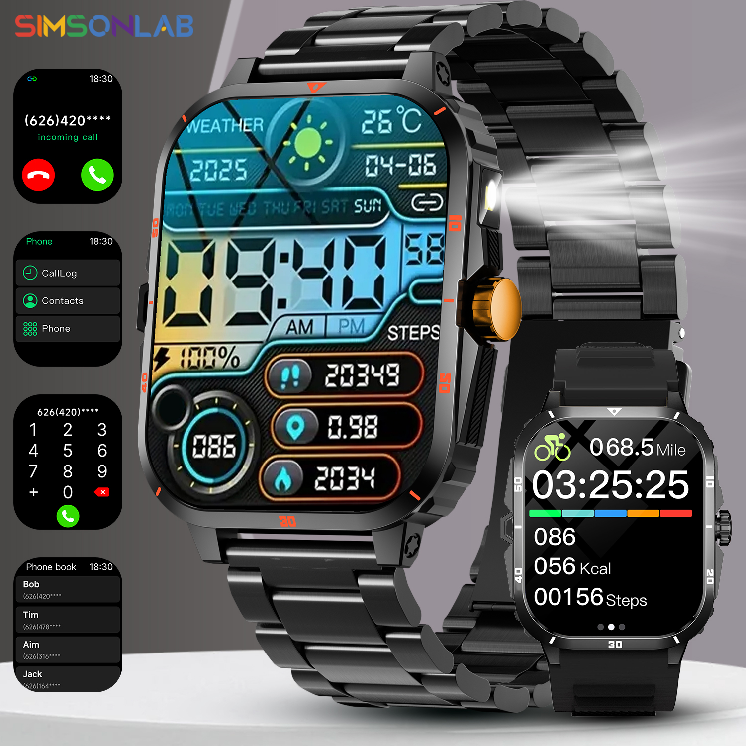 2025 NEW Military Smartwatch 2 - Smartwatch X12 incelemesi ve fiyatı