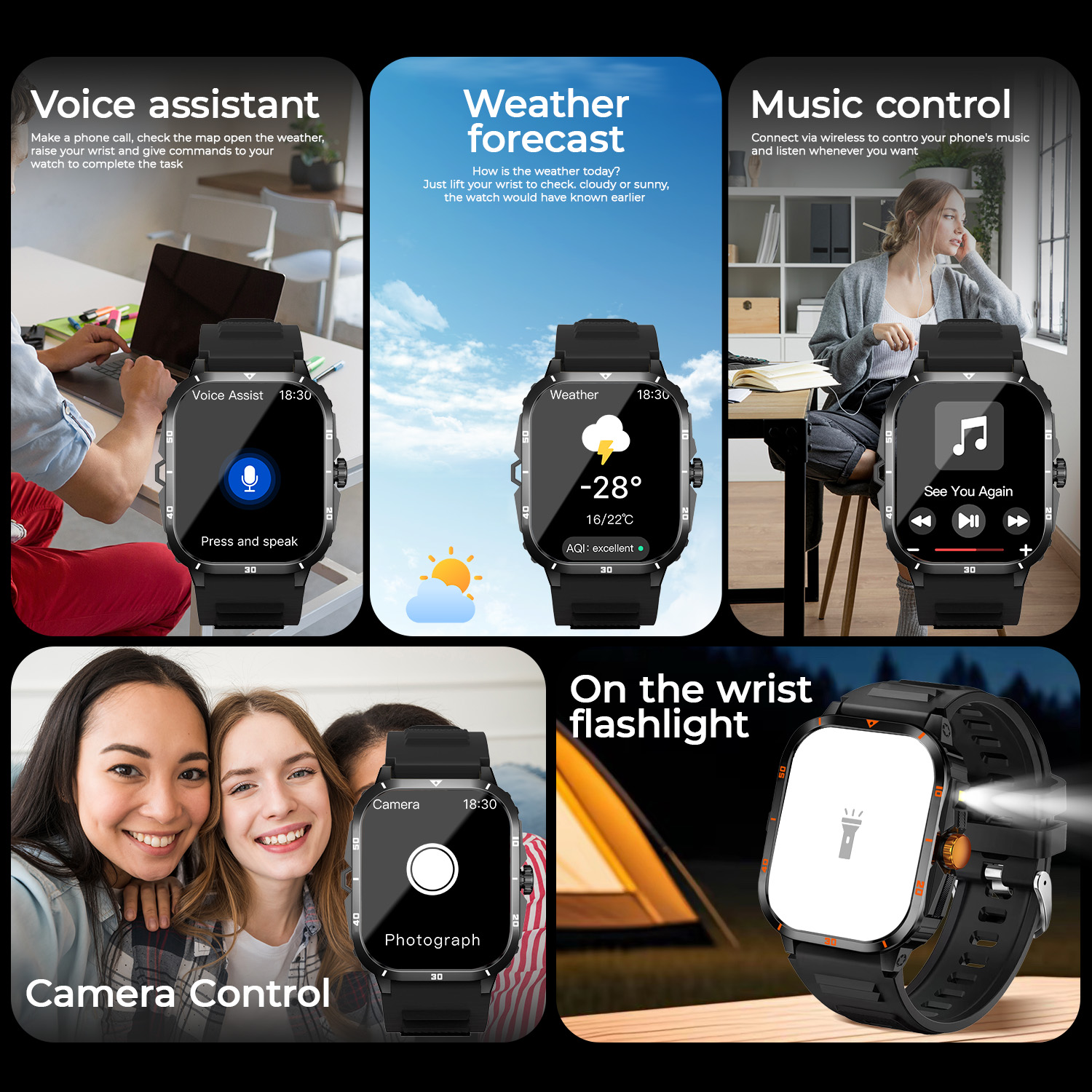 2025 NEW Military Smartwatch 2 - Smartwatch X12 incelemesi ve fiyatı