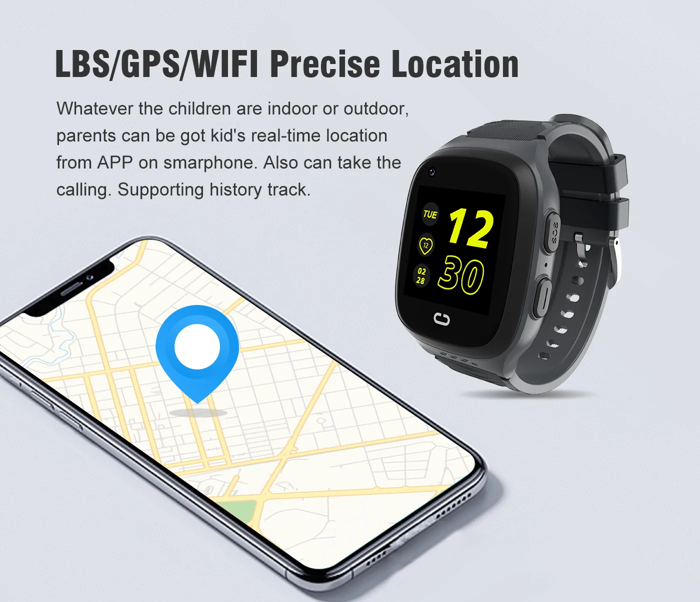 4G Kids Smartwatch SOS Waterpr - Smartwatch Id incelemesi ve fiyatı