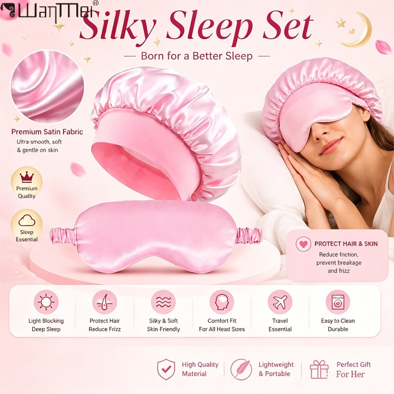  Satin Bonnet Sleep Eye Mask  - Milanaise Mesh Band incelemesi ve fiyatı