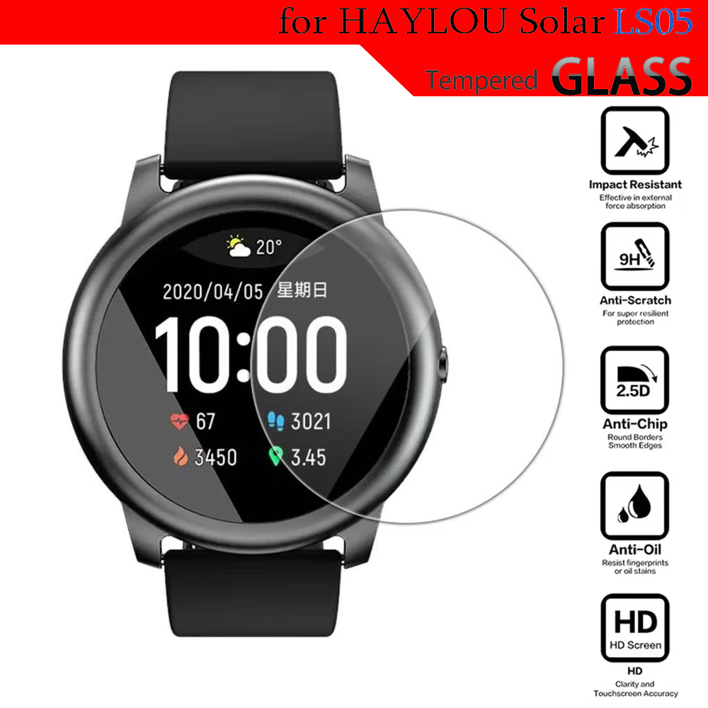 Tempered Glass For HayLou Sola - Garmin Smartwatch Accessories incelemesi ve fiyatı