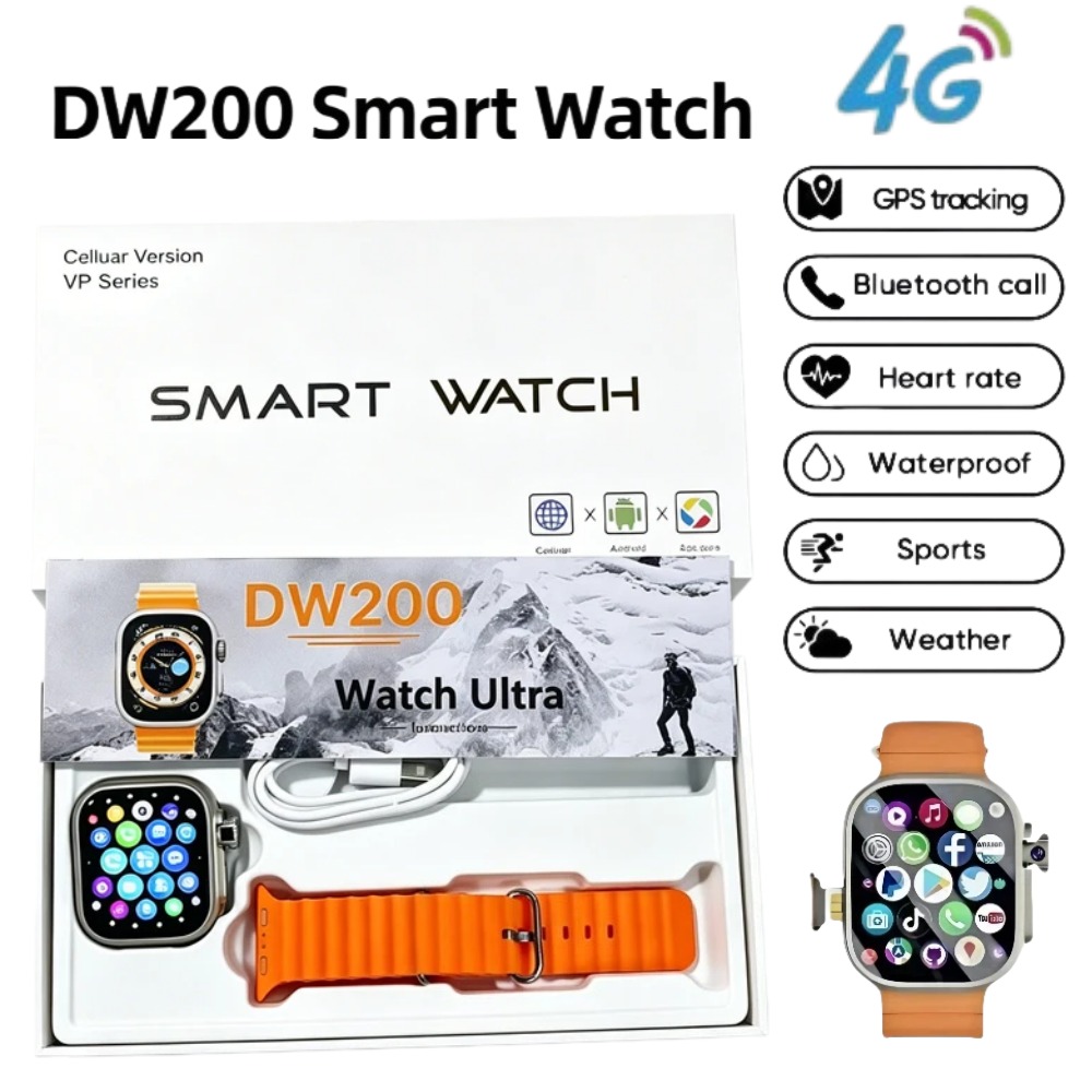 DW200 4G Android Smart Watch A - Smartwatch Id incelemesi ve fiyatı